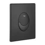 Placca-comando-grohe-nero-opaca-skate-air-38505kf0-wc