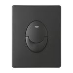 Placca-comando-grohe-nero-opaca-skate-air-38505kf0-wc