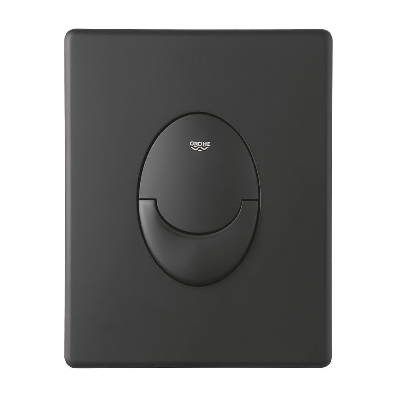 Placca-comando-grohe-nero-opaca-skate-air-38505kf0-wc