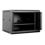 Aiten-Data-AI6409-Pensile-9U-profondita-450---Porta-in-vetro---Blocco-di-sicurezza---Include-vassoio-fisso-e-ventola-da-120-mm---Colore-nero