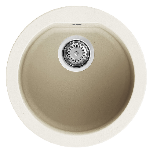 Elleci-Lavello-Tondo-da-incasso-Fox-ROUND-Granitek-Bianco-Antico-LGFROU62