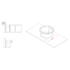 Elleci-Lavello-Tondo-da-incasso-Fox-ROUND-Granitek-Bianco-Antico-LGFROU62