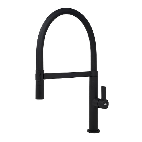 Elleci-Rubinetto-Miscelatore-Cucina-Wave-Keratek-Black-Matt-MOKWAVBK