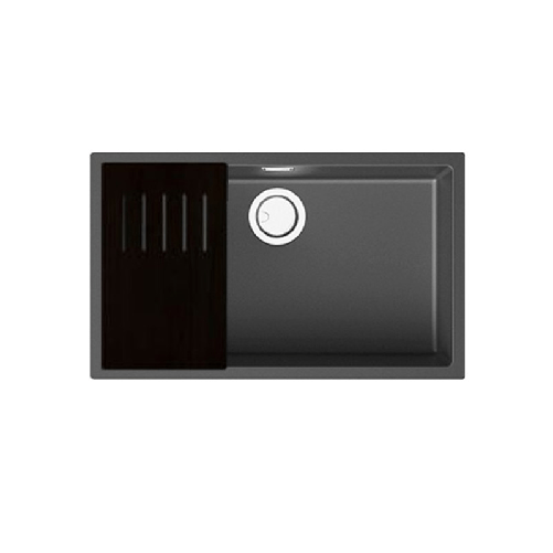 Elleci-Tagliere-Element-420-in-materiale-HPL-Nero---ATH040BK