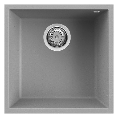 Elleci-Lavello-Incasso-1-vasca-44x44-Quadra-102-Sottotop-Keratek-Grigio-Light-Grey-LKQ10297BSO