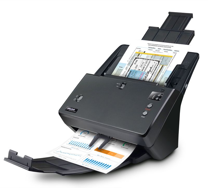 Plustek-SmartOffice-PT2160-Scanner-ADF-600-x-600-DPI-A3-Nero