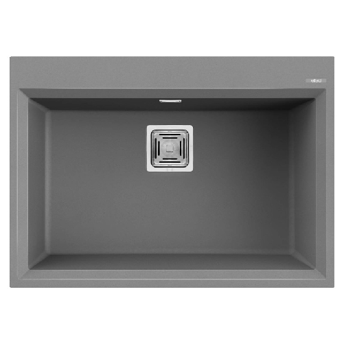 Elleci-Lavello-Incasso-1-vasca-70x50-Karisma-120-Granitek-Grigio-Titanium-LMK12073