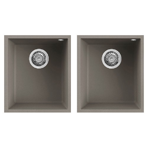 Elleci-Lavello-Incasso-Quadra-200-Sottotop-Keratek-Grigio-Dove-Grey-LKQ20093BSO
