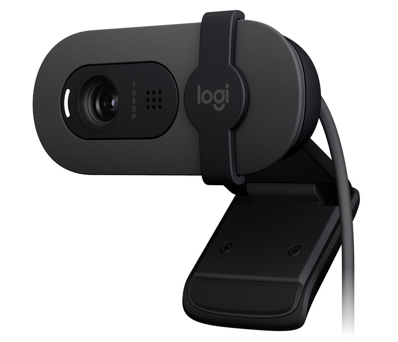 Logitech-Brio-100-webcam-2-MP-1920-x-1080-Pixel-USB-Grafite