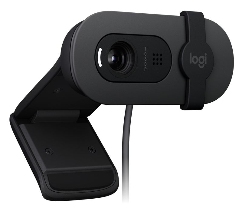 Logitech-Brio-100-webcam-2-MP-1920-x-1080-Pixel-USB-Grafite