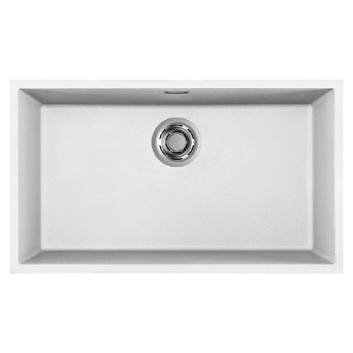 Elleci-Lavello-Incasso-1-vasca-76x44-Integra-130-Keratek-Bianco-White-Assoluto-LKQ13096BIN