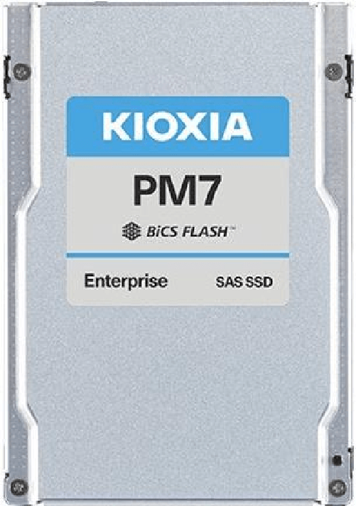 KIOXIA PM7-V Series KPM7VVUG1T60 - SSD - Enterprise - crittografato - 1600 GB - interno - 2.5 - SAS 22.5Gb/s - Self-Encr