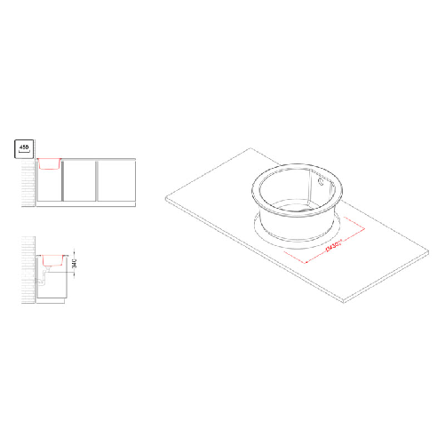 Elleci-Lavello-Tondo-da-incasso-Fox-Round-Granitek-Bianco-LGFROU68