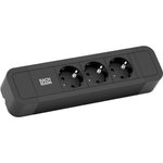 Bachmann Ciabatta Bachmann PRIMO 2 ALU, a 3 vie, nera, 2,0 m, senza interruttore