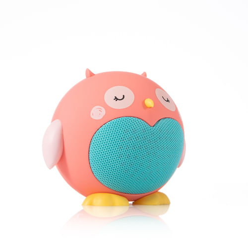 Planet-Buddies-Altoparlante-Bluetooth-Gufo-Rosa-per-Bambini