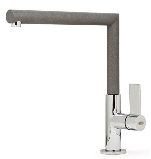 Elleci-Rubinetto-Miscelatore-Cucina-Ares-Granitek-Grigio-Titanium-MMKARE73