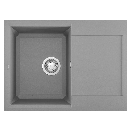 Elleci-Lavello-Incasso-1-vasca-68x50-Easy-135-Granitek-Grigio-Cemento-LGY13548