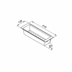 Elleci-Accessorio-colander-element-418-materiale-polipropilene-nero