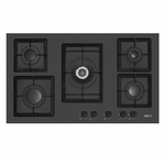 Elleci-Piano-cottura-da-incasso-Plano-90-5-fuochi-40-Nero-Granitek-PGSP90140CS