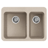 Elleci-Lavello-Incasso-2-vasche-70x53-Fox-330-Granitek-Avena-LGF33051BTP