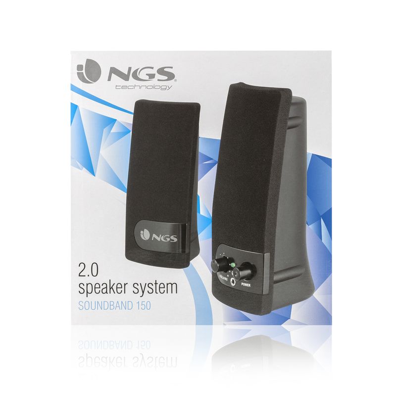 NGS-SB150-altoparlante-1-via-Nero-Cablato-4-W