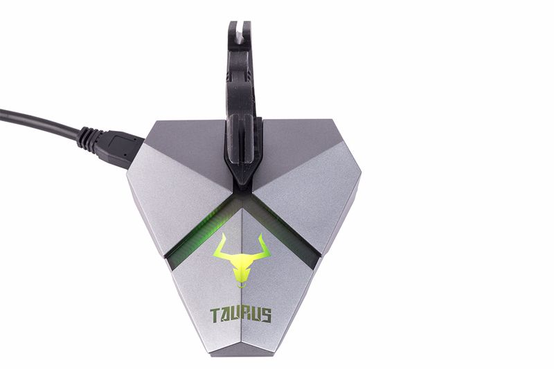 ITEK-MOUSE-BUNGEE-TAURUS-MB01-TENDIFILO-CON-HUB-USB-3.0-CARD-READER-LUCE-LED-ITAMB01