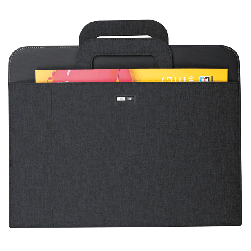 City Time Portablocco con anelli 28,5x36cm nero bicolore City Time