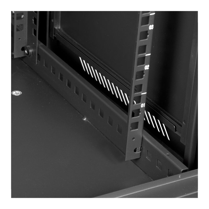 Aiten-Data-AI6822S-Armadio-da-Pavimento-22U---Larghezza-600---ProfonditA A -800---senza-Accessori---Ruote-con-Freno---Colo