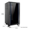 Aiten-Data-AI6822S-Armadio-da-Pavimento-22U---Larghezza-600---ProfonditA A -800---senza-Accessori---Ruote-con-Freno---Colo