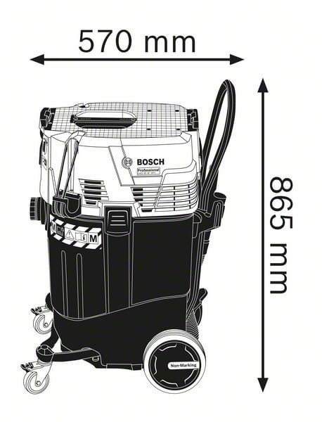 Bosch-0-601-9C3-300-aspirapolvere-a-traino-55-L-Aspiratore-a-cilindro-Secco-e-bagnato-1380-W-Senza-sacchetto