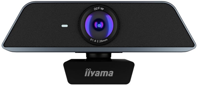 iiyama-UC-CAM120UL-1-telecamera-per-videoconferenza-8-MP-Nero-3840-x-2160-Pixel-30-fps