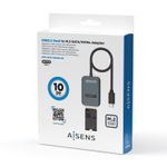 Aisens-USB-C-Dock-M.2--NGFF--Asuc-M2D012-Gr-SATA-NVME-a-USB3.1-GEN2---Color-Gris