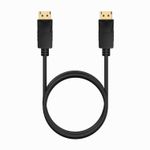 Cavo-Aisens-Displayport-V1.2-CCS-4K-60Hz---DP-M-DP-M---1.0m---Colore-nero