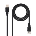 Nanocable 10.01.0203-BK cavo USB 1,8 m USB 2.0 USB A Nero