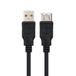 Nanocable-10.01.0203-BK-cavo-USB-18-m-USB-2.0-USB-A-Nero