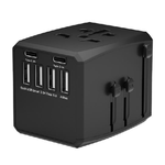 Microconnect World Travel Adapter, 4 USB A - and 2 USB C ports - Warranty: 300M