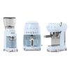 Macchina-per-caffA--espresso-Smeg-con-portafiltro-Anni--50-Style-Pastel-Blue-ECF01PBEU