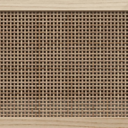 Mobile-TV-Nero-80x30x40-cm-Massello-Pino-e-Rattan-Naturale