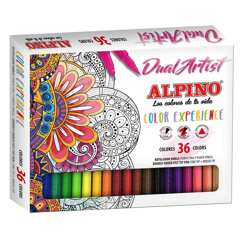 Pacchetto-di-esperienza-a-colori-Dual-Artist-Alpine-Dual-Artist-di-36-marcatori---doppio-punt