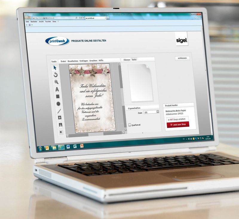 Motivo-natalizio-di-cancelleria-SIGEL.-Chalet-invernale-A4-DIN-A4-90-g-mAaAA²