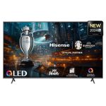 Hisense Germany GmbH Hisense 65E77NQ PRO TV 165,1 cm (65") 4K Ultra HD Smart TV Wi-Fi Nero 450 cd/mÃÂ²