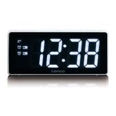 Lenco Radiosveglia Lenco CR-30WH con display LED da 7,6 cm (3"), bianco