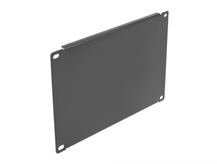 Delock---Blindplatte---Schwarz---4U---254-cm--10----66663-