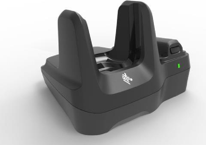 Zebra CRD-MC2X-2SUCHG-01 accessorio per palmari (MC22/MC27 SINGLE SLOT CHARGE - AND COMM CRADLE SPARE BATTCHARGE)