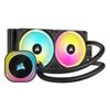 Corsair-H100I-Processore-Kit-di-raffreddamento-a-liquido-12-cm-Nero--Corsair-iCUE-LINK-H100i-240mm-RGB-Liquid-CPU-Cooler