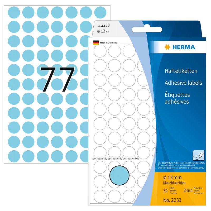 Punti-adesivi-HERMA-AÆAA-130-mm-blu