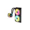 Corsair-H100I-Processore-Kit-di-raffreddamento-a-liquido-12-cm-Nero--Corsair-iCUE-LINK-H100i-240mm-RGB-Liquid-CPU-Cooler