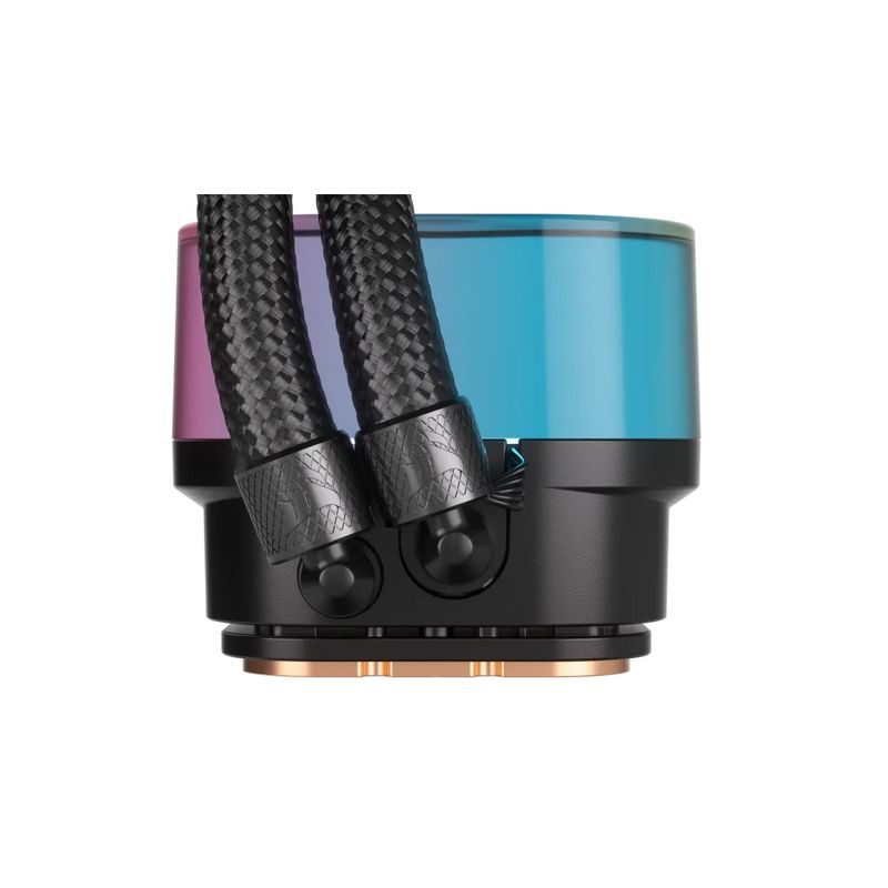 Corsair-H100I-Processore-Kit-di-raffreddamento-a-liquido-12-cm-Nero--Corsair-iCUE-LINK-H100i-240mm-RGB-Liquid-CPU-Cooler