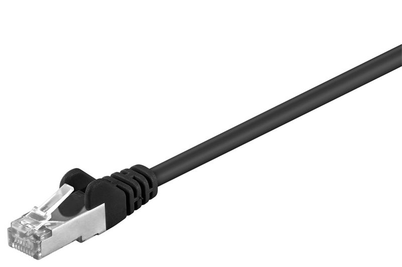 Wentronic-goobay---Patch-Kabel---RJ-45--M--bis-RJ-45--M----250m---SF-UTP---CAT-5e---geformt---Schwarz--95629-