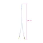 Nanocable-10.24.1203-cavo-audio-02-m-2-x-3.5mm-3.5mm-Bianco